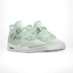 Air Jordan 4 Retro Abundance Seafoam Sail - Image 2