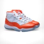 Air Jordan 11 White Orange - Image 2