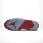 Air Jordan 5 Retro Fire Red Black Tongue - Image 6