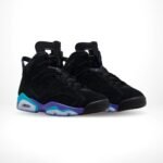 Air Jordan 6 Retro Aqua Black - Image 2