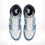 Air Jordan 1 High OG Denim Summit White Obsidian - Image 4