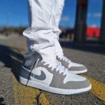Air Jordan 1 Mid Cool Grey White SE - Image 7