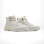 Air Jordan 12 Retro Phantom Metallic Gold White - Image 2