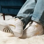 Air Jordan 12 Retro Phantom Metallic Gold White - Image 7