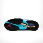 Air Jordan 8 Retro Aqua Black Bright Concord 2025 - Image 6