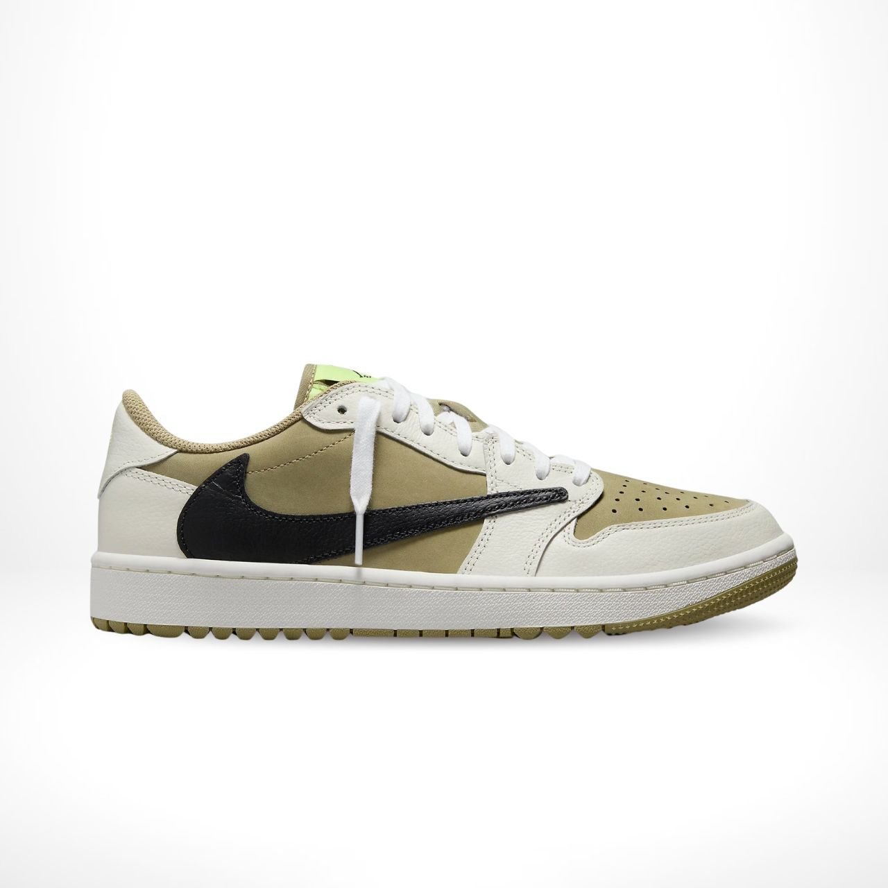 TKH-AJ-0160.jpg Air Jordan 1 Low Golf X Travis Scott Neutral Olive - Image 1