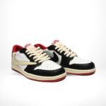 Air Jordan 1 Low X Travis Scott Black Red - Image 2