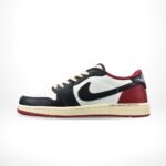 Air Jordan 1 Low X Travis Scott Black Red - Image 3