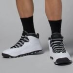 Air Jordan 10 Retro Steel White Black 2013 - Image 5