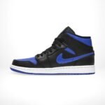 Air Jordan 1 Mid Royal Black - Image 3