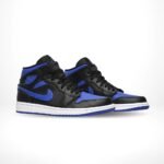 Air Jordan 1 Mid Royal Black - Image 2