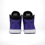Air Jordan 1 Mid Black Dark Concord Black - Image 5