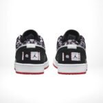 Air Jordan 1 Low Quai 54 Black White - Image 5