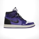 Air Jordan 1 High Zoom Air CMFT Purple Patent White