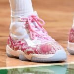 Air Jordan 11 Retro X OVO Pink Snakeskin White - Image 7