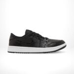 Air Jordan 1 Low Golf Black Crocodile White