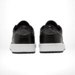 Air Jordan 1 Low Golf Black Crocodile White - Image 5