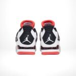 Air Jordan 4 Retro Flight Nostalgia White Black - Image 5