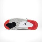 Air Jordan 4 Retro Flight Nostalgia White Black - Image 6