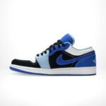Air Jordan 1 Low Race Blue White SE - Image 3