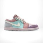 Air Jordan 1 Low Easter Pastel Teal Pink Purple