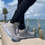 Air Jordan 4 Retro Georgetown Grey PE - Image 7