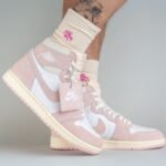 Air Jordan 1 Retro High OG Washed Pink White - Image 7