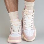 Air Jordan 1 Retro High OG Washed Pink White - Image 8