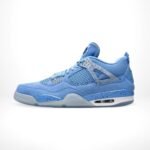 Air Jordan 4 Retro Low UNC University Blue PE - Image 3