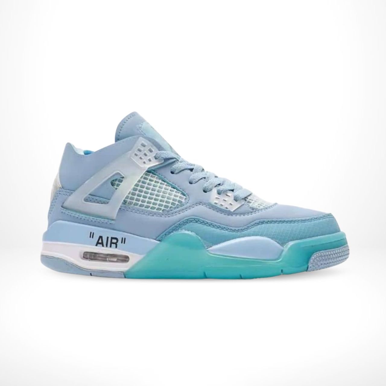 TKH-AJ-0343.jpg Air Jordan 4 X Off White Ice Blue - Image 1