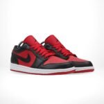 Air Jordan 1 Low Black Gym Red - Image 2