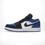 Air Jordan 1 Low Royal Toe Blue White - Image 3