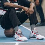 Air Jordan 5 Retro Quai 54 White University Red - Image 9