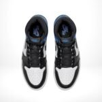 Air Jordan 1 Retro High OG X Fragment Design Blue Black - Image 4