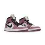 Air Jordan 1 Mid Berry Pink White SE - Image 2