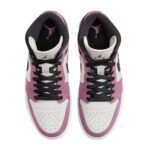 Air Jordan 1 Mid Berry Pink White SE - Image 4
