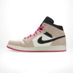Air Jordan 1 Mid Crimson Tint Hyper Pink - Image 3