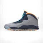 Air Jordan 10 Retro Bobcats Grey Blue - Image 3