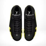 Air Jordan 14 Retro Thunder Black Tour Yellow - Image 4