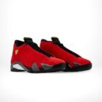 Air Jordan 14 Retro Ferrari University Red Black Carbon 2025 - Image 2