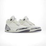 Air Jordan 3 Retro Sail Metallic Silver - Image 2