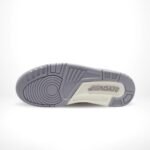 Air Jordan 3 Retro Sail Metallic Silver - Image 6