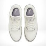 Air Jordan 3 Retro Sail Metallic Silver - Image 4