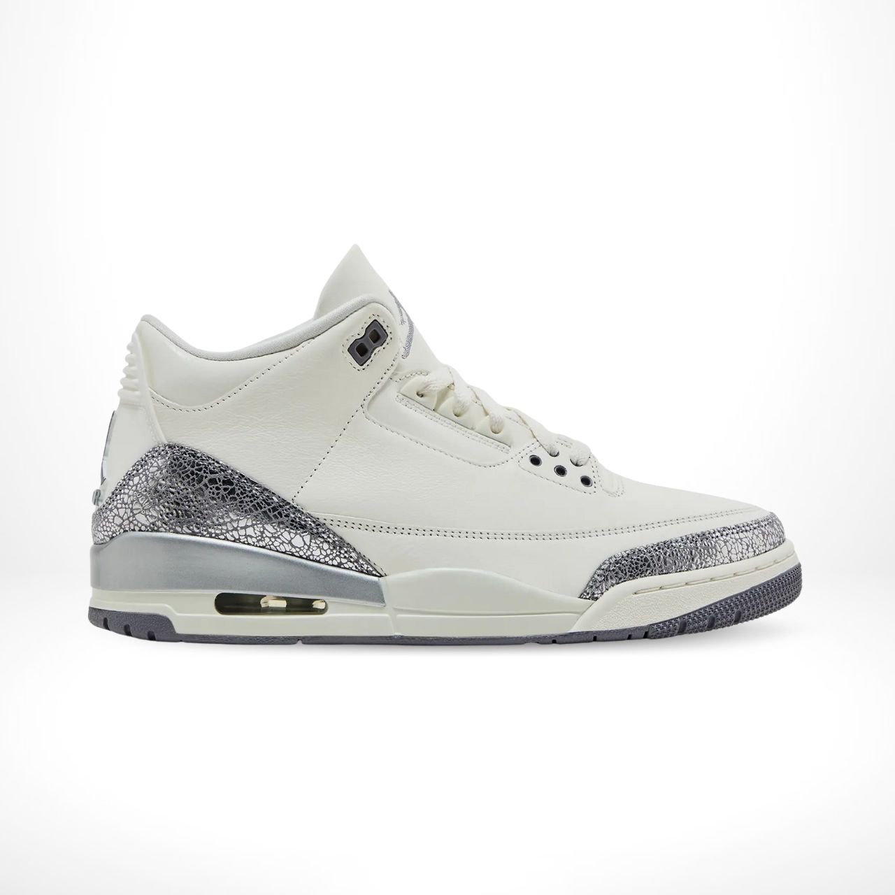TKH-AJ-0585.jpg Air Jordan 3 Retro Sail Metallic Silver - Image 1