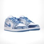 Air Jordan 1 Low Washed Denim - Image 2