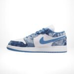 Air Jordan 1 Low Washed Denim - Image 3