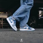 Air Jordan 1 Low Washed Denim - Image 8
