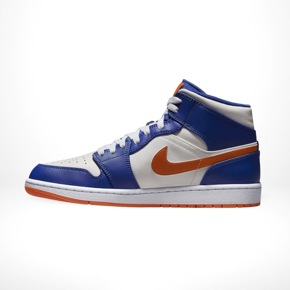 TKH-AJ-0639-2.jpg Air Jordan 1 Mid Knicks Game Royal Orange - Image 1