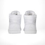 Air Jordan 1 Retro Mid White Pure Platinum - Image 5