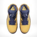 Air Jordan 5 Retro SP Michigan Amarillo - Image 4